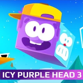 Icy Purple Head 3